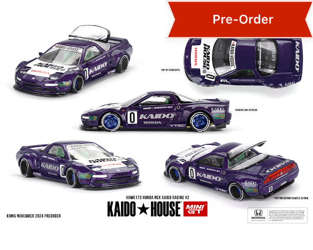 Preorder) Kaido House x Mini GT 1:64 Honda NSX Kaido Racing