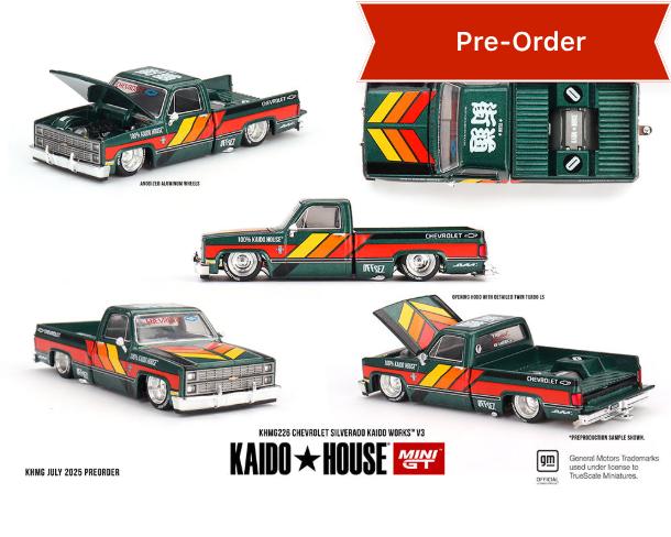 Kaido House BLK LTD シボレー Silverado 2025 Chevrolet Silverado Kaido HKS V1 Announce Date: January 2025