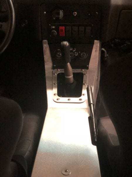 Aluminum Center Console 1970-73 (240Z)