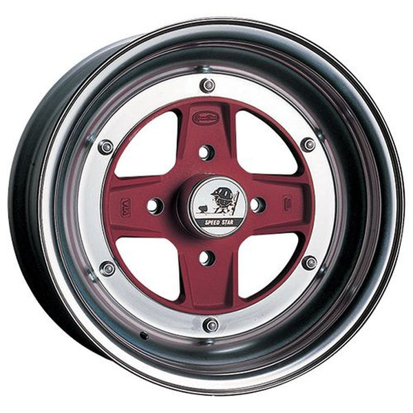 SSR MK-II 15x8 Red Wheel
