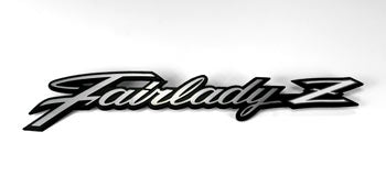 OEM "FairladyZ" Fender/Rear Emblem 1970-78 (240Z / 260Z / 280Z)