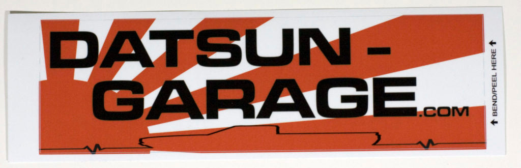Datsun Garage Truck "Lifeline" Decal