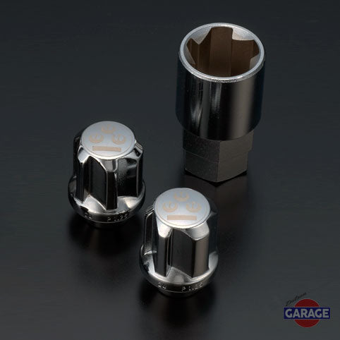 RS Watanabe Locknut Set (4 locking lug nuts + key)