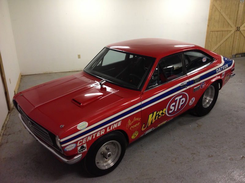 This 1971 Datsun 1200 Was Raced By The Legendary Paula Murphy And It Is Still Ready To Hit The Strip