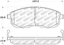 Front Brake Pads 2003-05 (350Z)-4