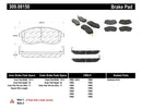 Front Brake Pads 2003-05 (350Z)-1