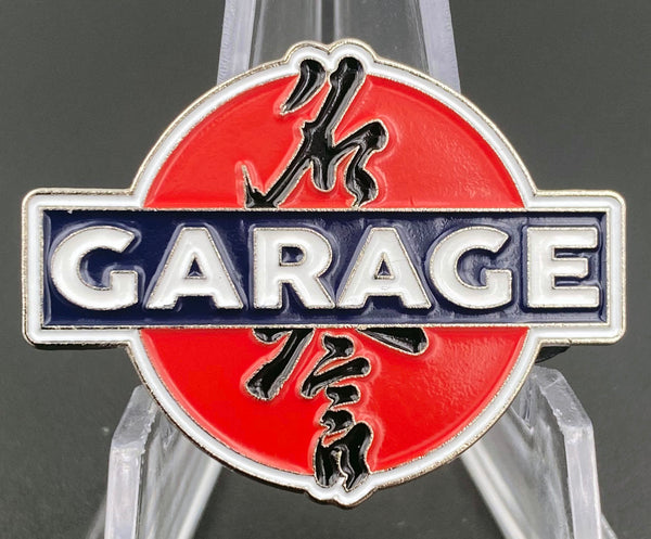 Datsun Garage Enamel Pin