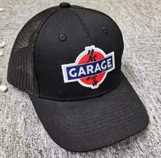 Datsun Garage Black/Black Trucker Hat