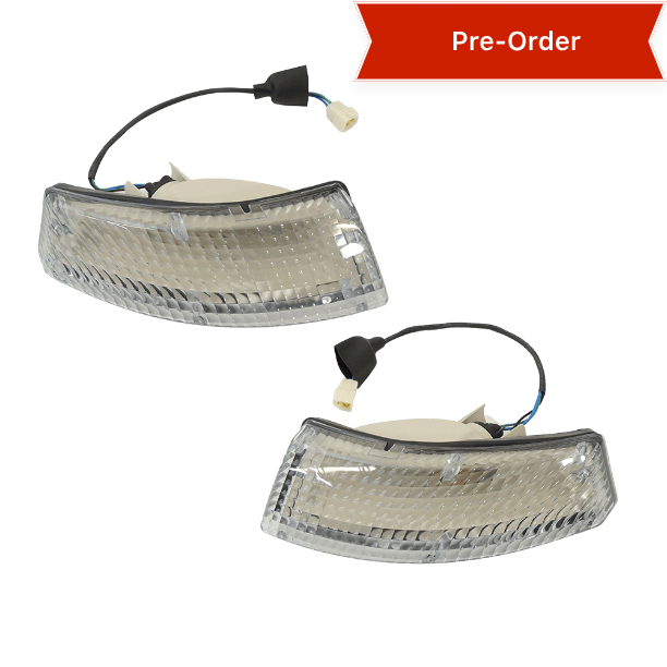 Front Turn Signal Assembly with Clear Lenses 1970-8/74 (240Z / 260Z)