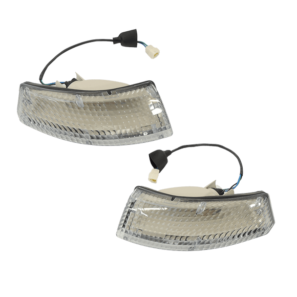 Front Turn Signal Assembly with Clear Lenses 1970-8/74 (240Z / 260Z)
