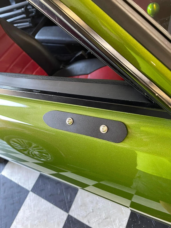 Door Mirror Delete Plates - Bolt On 1970-78 (240Z / 260Z / 280Z)