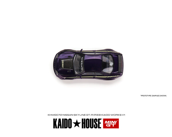(Preorder) Kaido House x Mini GT 1:64 Nissan Skyline GT-R (R33) Kaido Works V1
