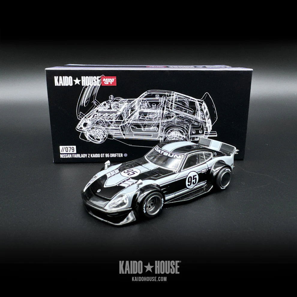 Kaido House x Mini GT Nissan Fairlady Z Kaido GT 95 Drifter