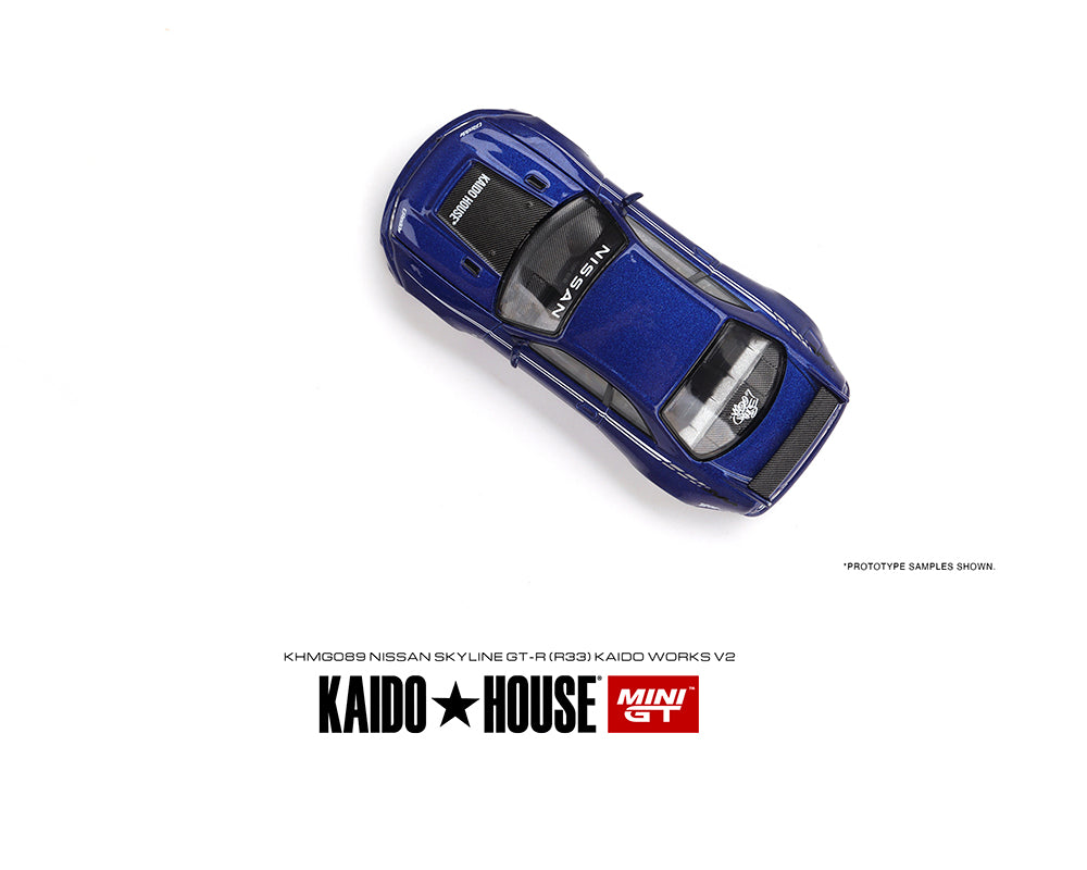 Kaido House x Mini GT 1:64 Nissan Skyline GT-R (R33) Kaido Works V2