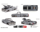 Kaido House x Mini GT 1:64 Chevrolet Silverado Kaido V2 – Grey-1