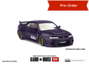 (Preorder) Kaido House x Mini GT 1:64 Nissan Skyline GT-R (R33) Active Carbon R V2 – Purple Carbon-1