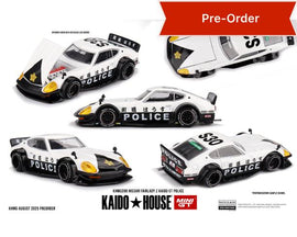 (Preorder) Kaido House x Mini GT 1:64 Nissan Fairlady Z Kaido GT Police
