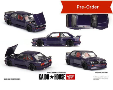 (Preorder) Kaido House x Mini GT 1:64 BMW M3 Kaido GT V2- Purple