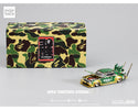 (Preorder) Pop Race 1:64 Skyline C210 Kaido Racer Bosozuko Style - Bape 30th Anniversary Edition