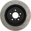 Front SportStop Slotted & Drilled Brake Rotor 2009-23 (370Z / Nissan Z)-1