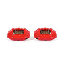 Front Red Calipers w/o Brackets - Pair 2009-19 (350Z / 370Z)-1