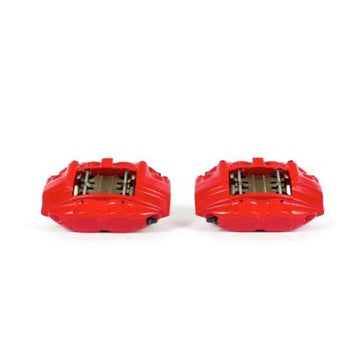 Front Red Calipers w/o Brackets - Pair 2009-19 (350Z / 370Z)