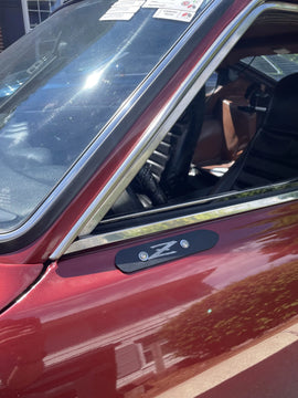 Door Mirror Delete Plates - Bolt On 1970-78 (240Z / 260Z / 280Z)