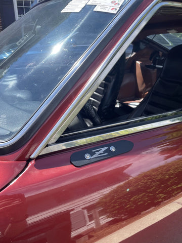 Door Mirror Delete Plates - Bolt On 1970-78 (240Z / 260Z / 280Z)