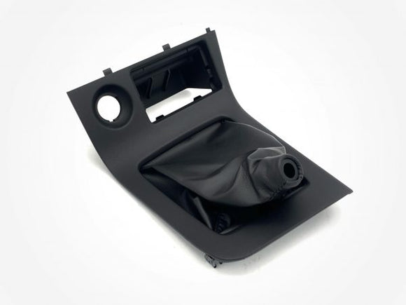 OEM Leather Shift Boot and Console Plate 1995-98 (Skyline R33)