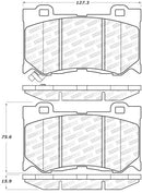 Front Brake Pad Set 2023 (Nissan Z) Performance / Proto Spec-1