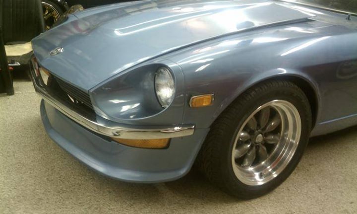 Front and Rear Chrome Bumper Set 1970-72 (240Z)