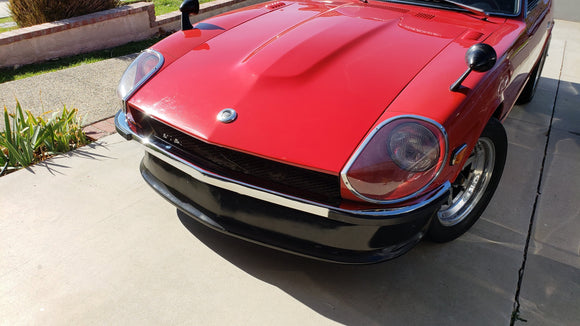 Chrome Bumper with Rubber Strip 1970-72 (240Z)