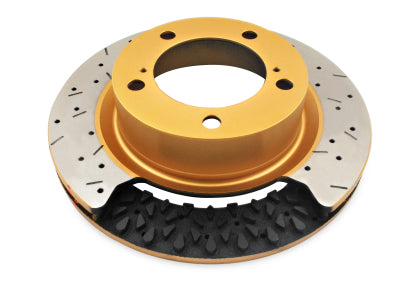 Rear Drilled & Slotted 4000 Series Rotors 1994-1998 (Skyline R33 / R34)