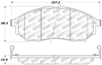 Front Brake Pads 2023 (Nissan Z) Sport