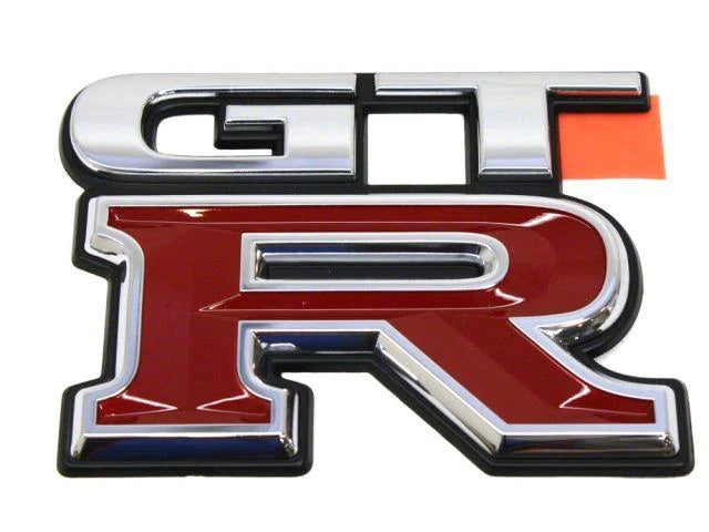 OEM "GTR" Trunk Emblem 1989-98 (Skyline R32 / R33)