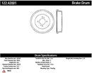 Rear Brake Drum 1968-81 (510)-2