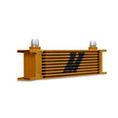 10 Row Oil Cooler - Gold-3