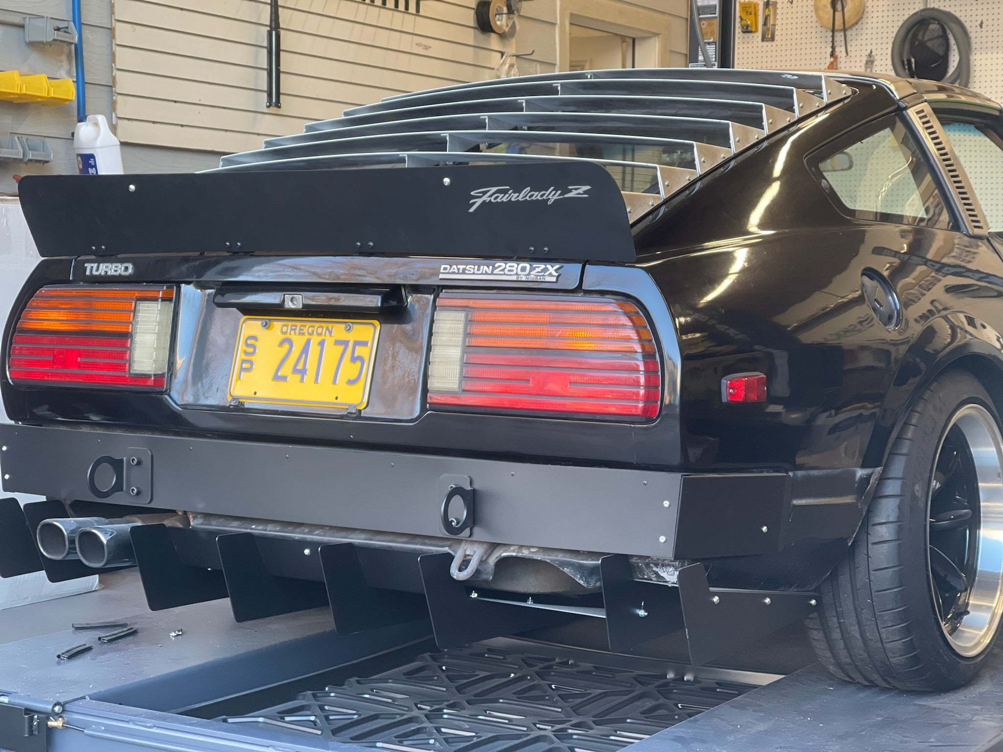 Aluminum Rear Window Louver 1979-83 (280ZX) Coupe Only