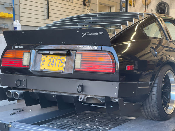 Aluminum Rear Window Louver 1979-83 (280ZX) Coupe Only
