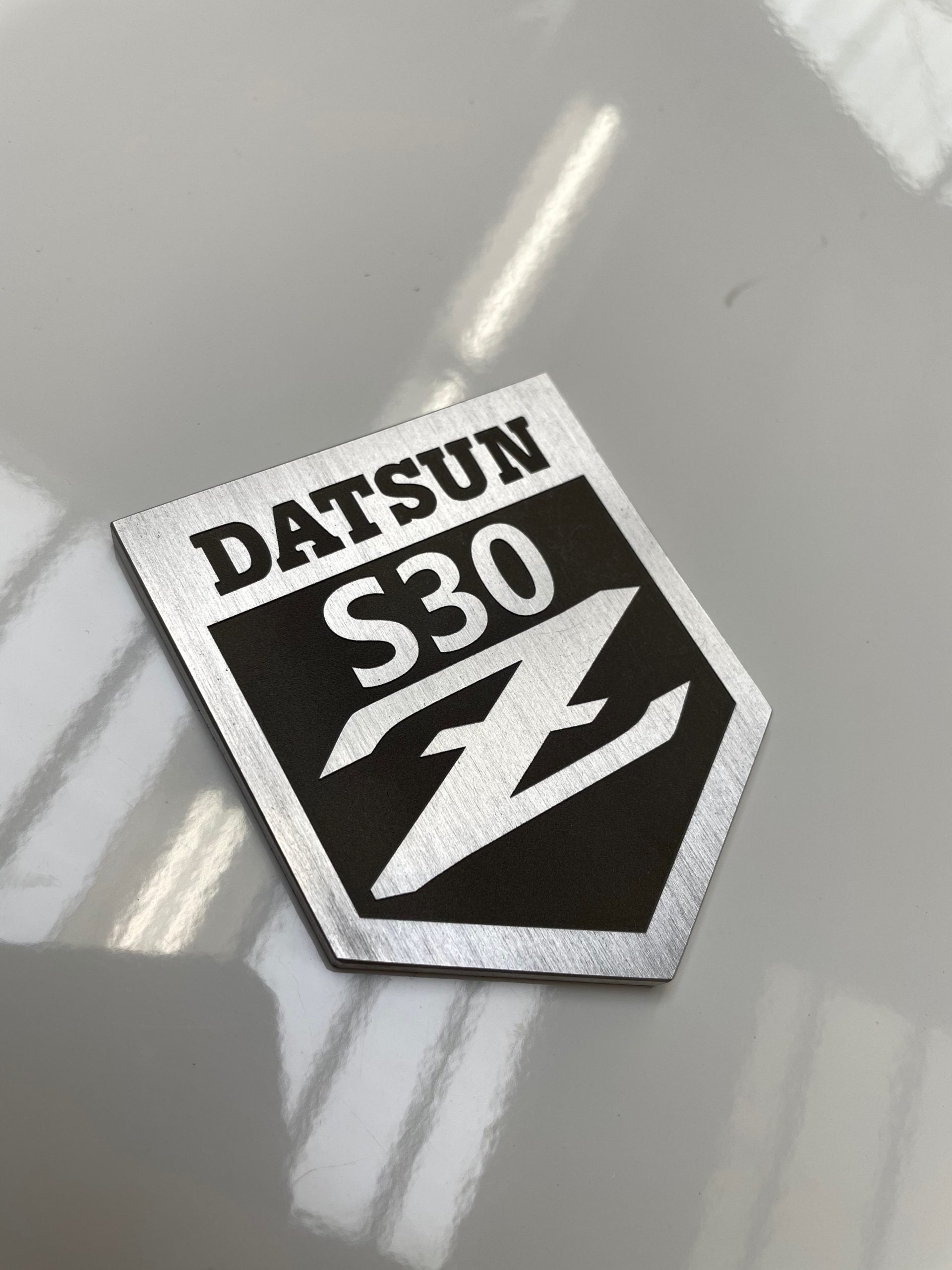 Datsun Aluminum Badge 1970-83 (240Z / 260Z / 280Z / 280Z / 280ZX)