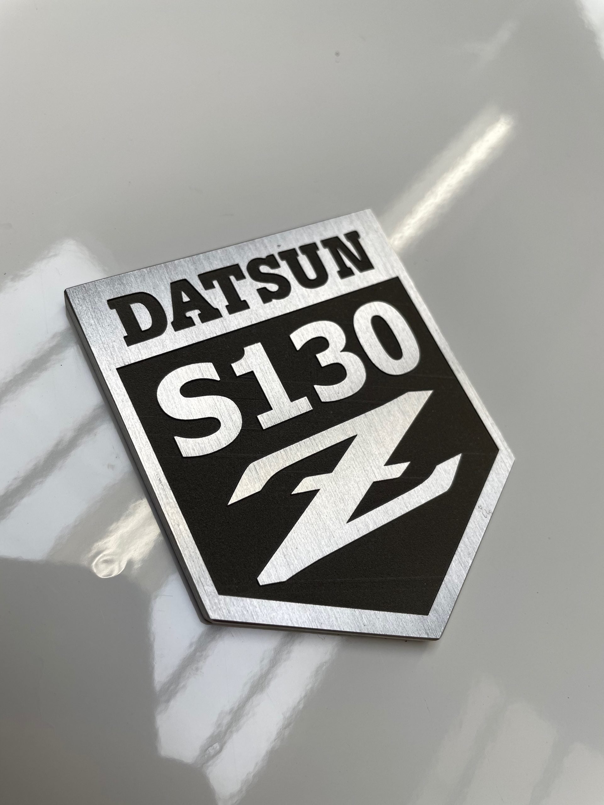 Datsun Aluminum Badge 1970-83 (240Z / 260Z / 280Z / 280Z / 280ZX)