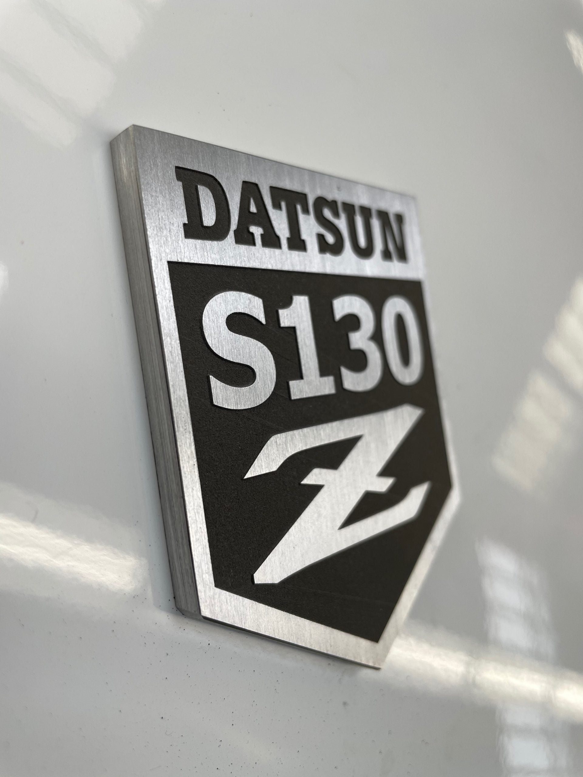 Datsun Aluminum Badge 1970-83 (240Z / 260Z / 280Z / 280Z / 280ZX)