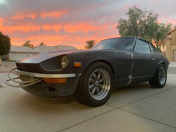 Buy raw-aluminum 240Z Style Aluminum Bumpers 1970-78 (240Z / 260Z / 280Z)