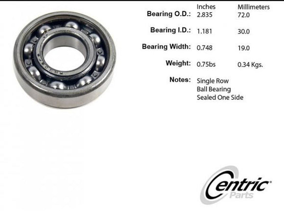 Rear Wheel Bearing 1979-83 (280ZX) 1968-73 (510)