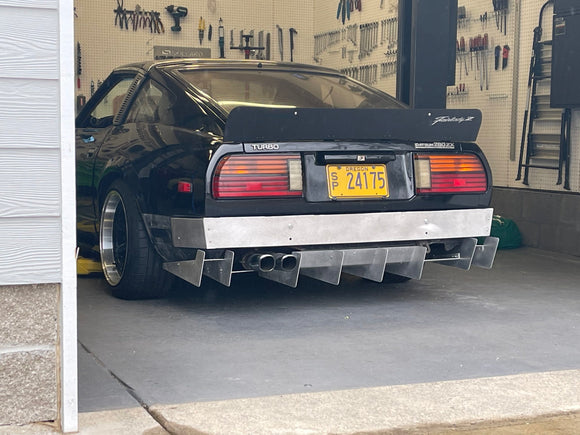 Aluminum Rear Diffuser 1979-83 (280ZX)