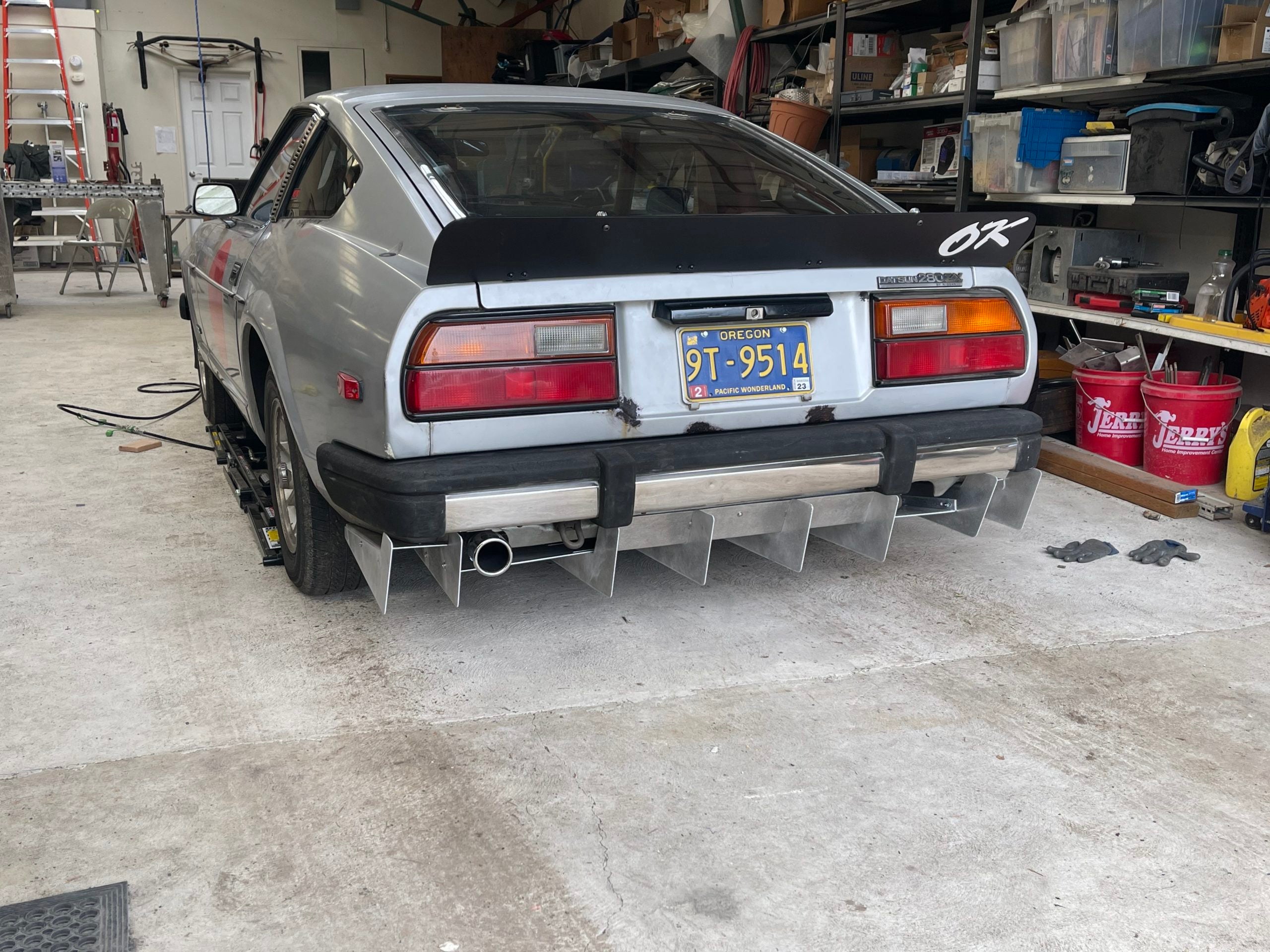 Aluminum Rear Diffuser 1979-83 (280ZX)