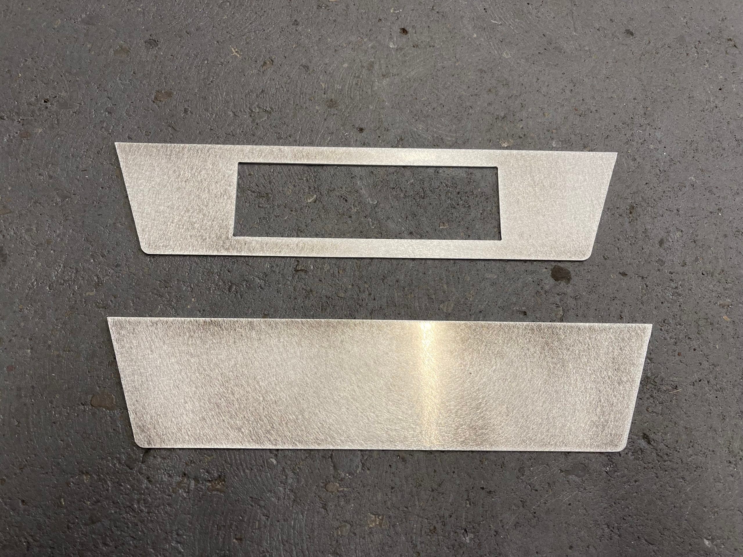 Aluminum Radio Plate 1979-83 (280ZX)