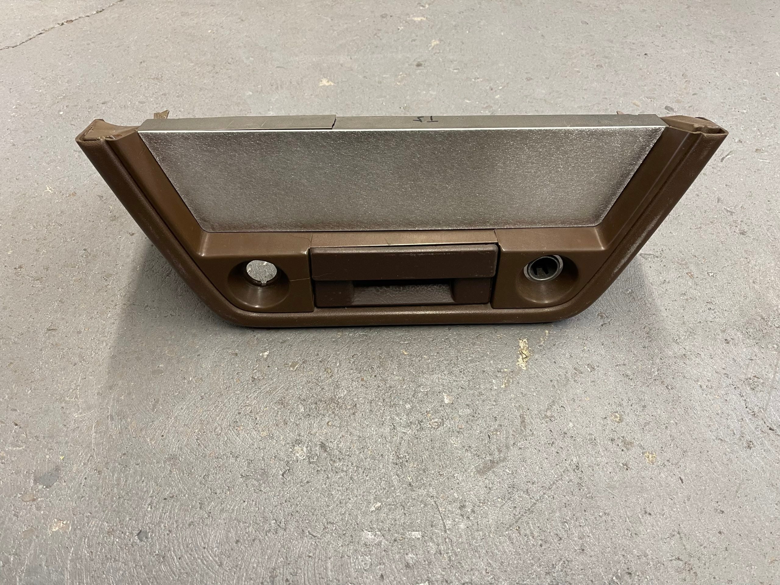 Aluminum Radio Plate 1979-83 (280ZX)