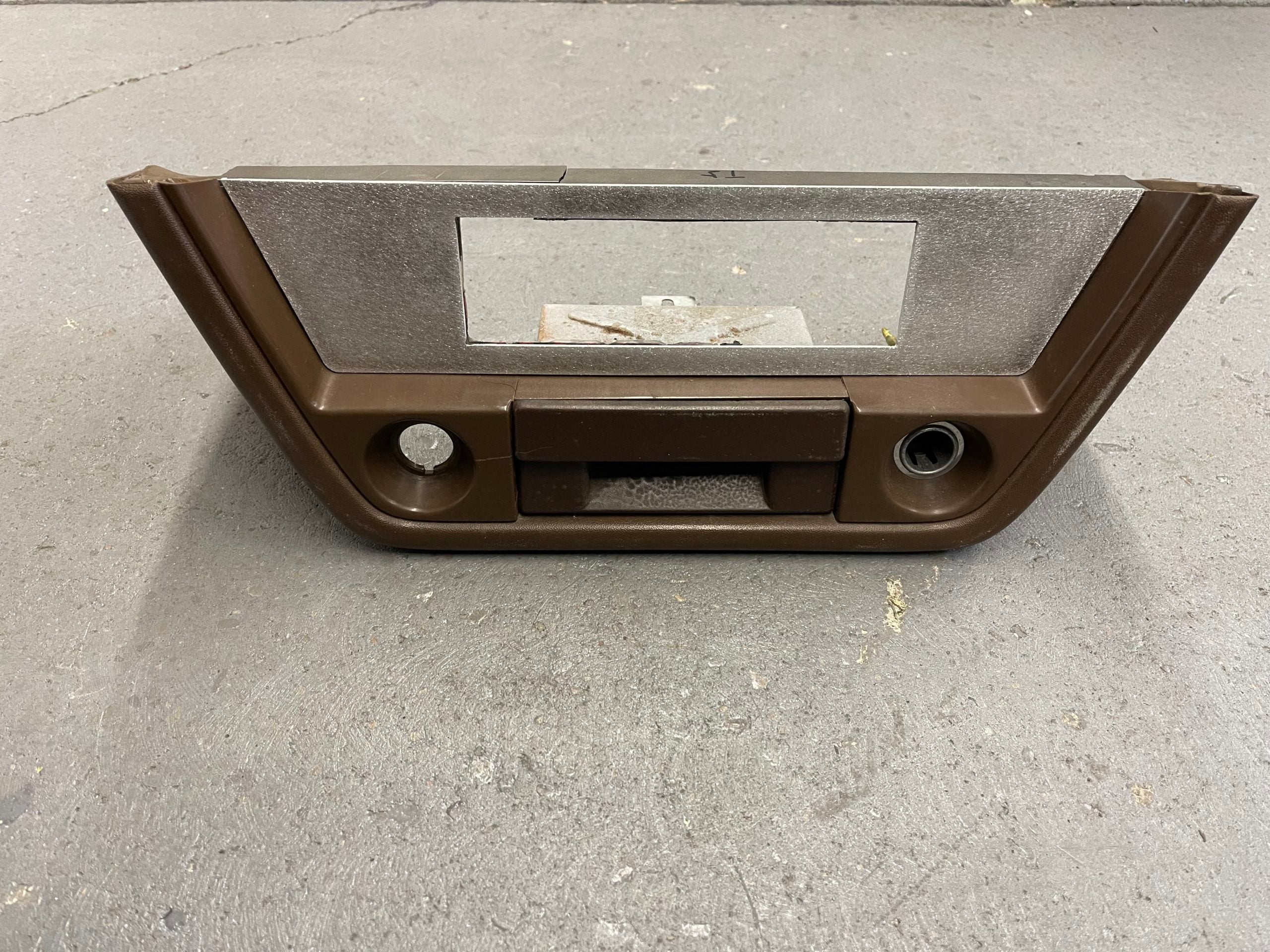 Aluminum Radio Plate 1979-83 (280ZX)