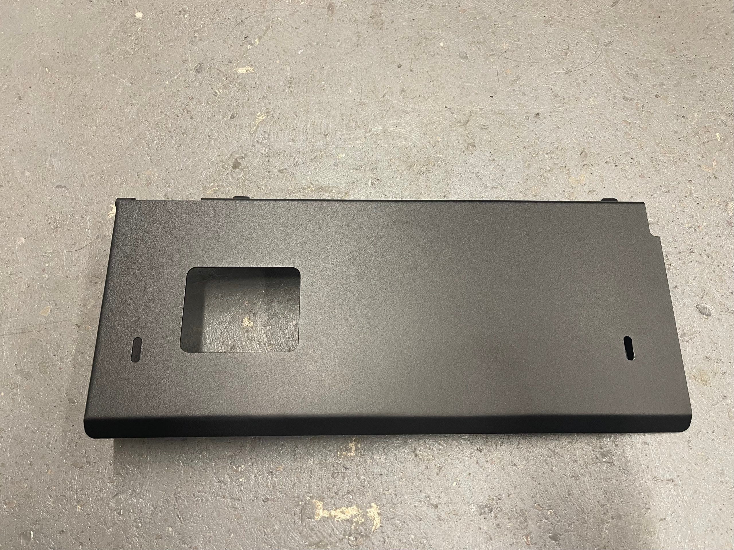 Buy black-powder-coat Aluminum Lower Dash Panels 1979-83 (280ZX)